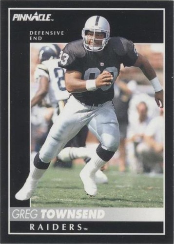 1992 Pinnacle Greg Townsend #54