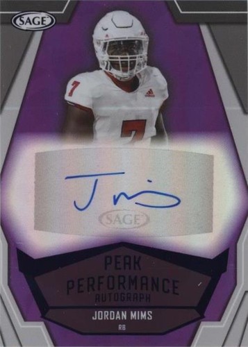 2023 SAGE Low Series Jordan Mims #PKA-JM