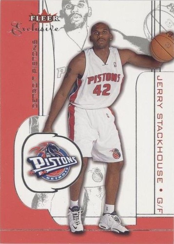 2001-02 Fleer Exclusive - Jerry Stackhouse #55