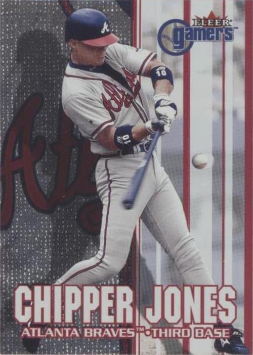 2000 Fleer Gamers - Chipper Jones #70