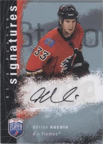 2007-08 Upper Deck Be a Player - Adrian Aucoin #S-AA