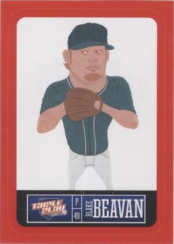 2013 Panini Triple Play - Blake Beavan #22