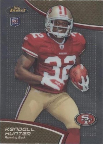 2011 Topps Finest Kendall Hunter #122