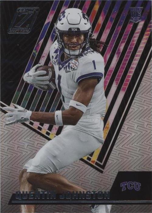 2023 Panini Chronicles Draft Picks Quentin Johnston #8