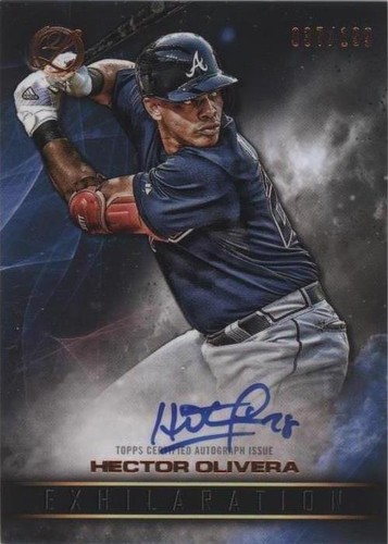 2016 Topps Legacies of Baseball - Hector Olivera #EA-HOL