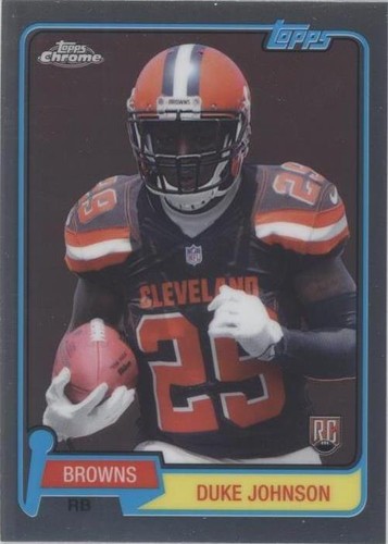 2015 Topps Chrome Duke Johnson #T60RC-DJ