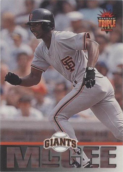 1994 Donruss Triple Play - Willie McGee #107