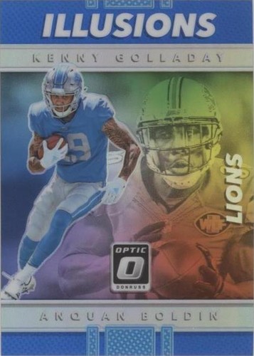 2017 Donruss Optic Anquan Boldin Kenny Golladay #26