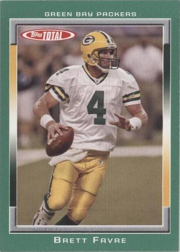 2006 Topps Total Brett Favre #TC12