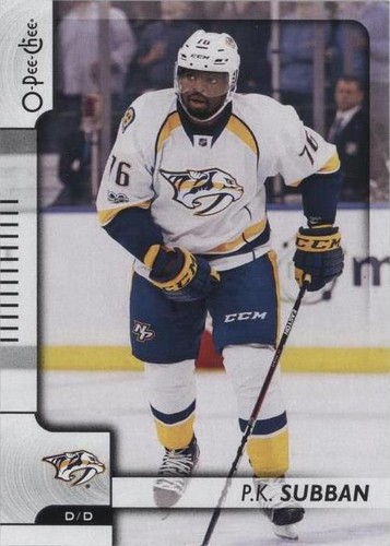 2017-18 O-Pee-Chee - P. K. Subban #305