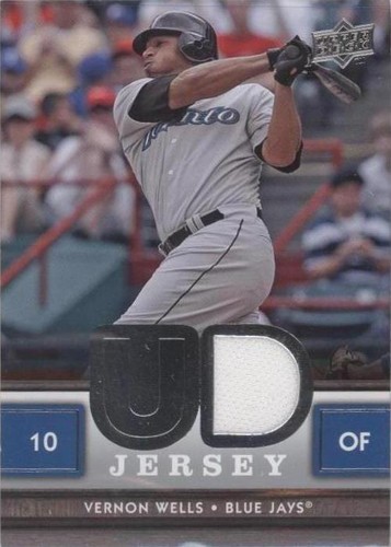 2008 Upper Deck - Vernon Wells #UDJ-VW