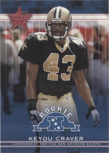 2002 Leaf Rookies & Stars Keyuo Craver #214
