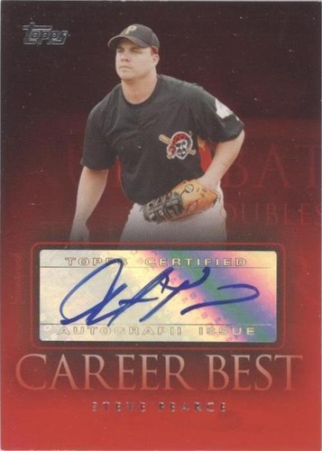 2009 Topps - Steve Pearce #CBA-SP