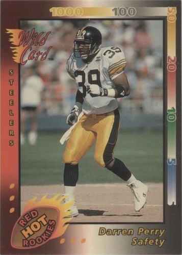 1992 Wild Card Darren Perry #25