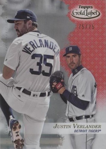 2017 Topps Gold Label - Justin Verlander #30