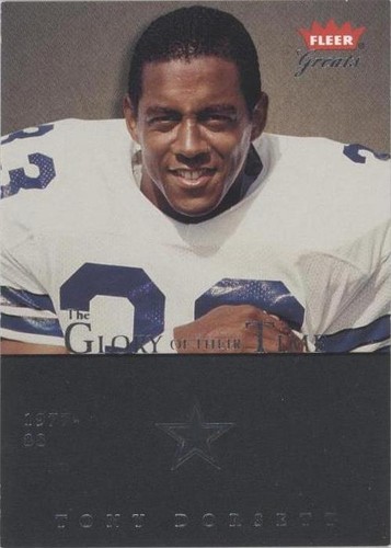 2004 Fleer Greats Tony Dorsett #15 GOT