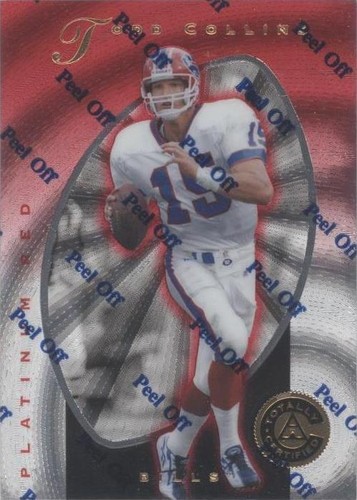 1997 Pinnacle Totally Certified Todd Collins #72