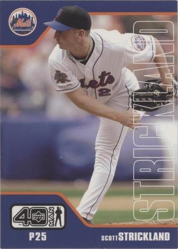 2002 Upper Deck 40 Man - Scott Strickland #828