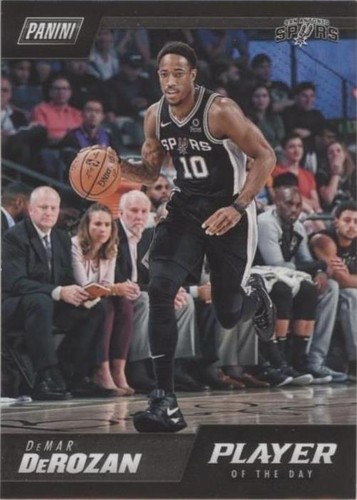 2018-19 Panini Player of the Day - DeMar DeRozan #19