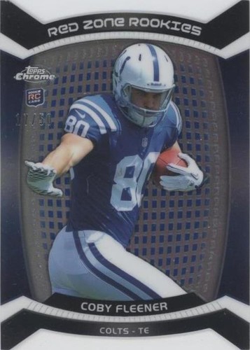 2012 Topps Chrome Coby Fleener #RZDC-26
