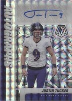 2021 Panini Mosaic Justin Tucker #A-JT