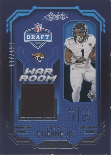 2021 Panini Absolute Travis Etienne #WRM-TET