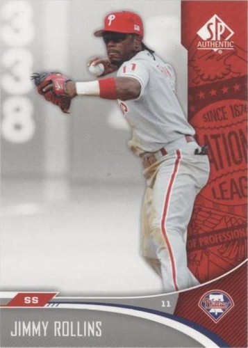 2006 SP Authentic - Jimmy Rollins #72