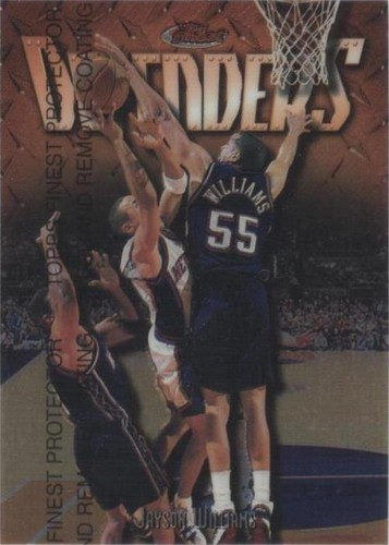 1997-98 Topps Finest Force #147 Jayson Williams Nets | eBay