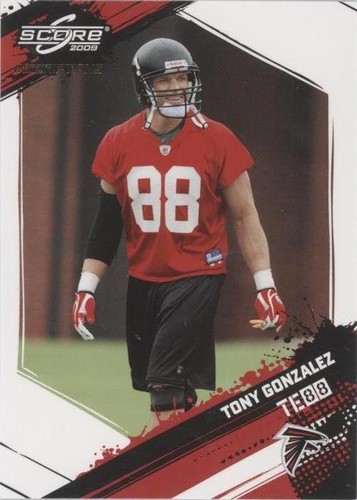 2009 Score Inscriptions Tony Gonzalez #149