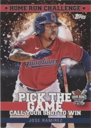 2022 Topps Series 1 - Jose Ramirez #HRC-28
