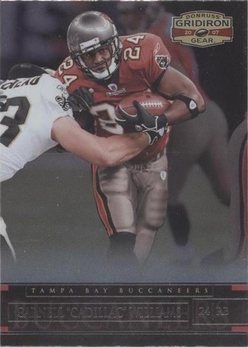 2007 Donruss Gridiron Gear Cadillac Williams #35