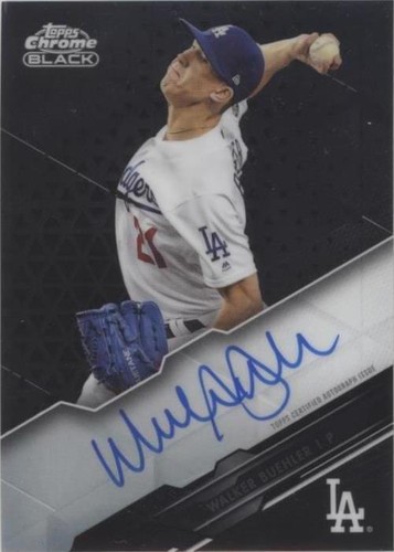 2020 Topps Chrome Black - Walker Buehler #CBA-WB