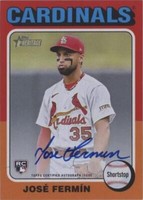 2024 Topps Heritage - Jose Fermin #ROA-JF