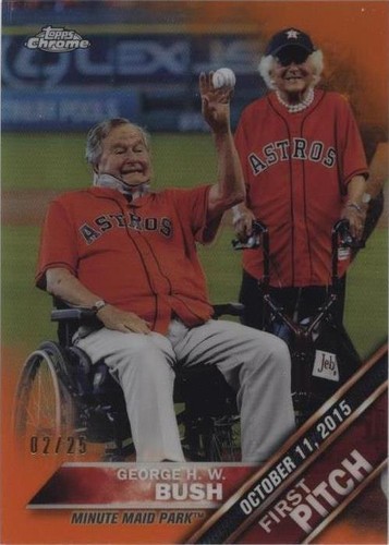 2016 Topps Chrome - Barbara Bush George H.W. Bush #FPC-19