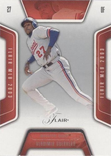 2003 Flair - Vladimir Guerrero #29