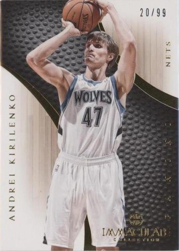 2012-13 Panini Immaculate Collection - Andrei Kirilenko #63