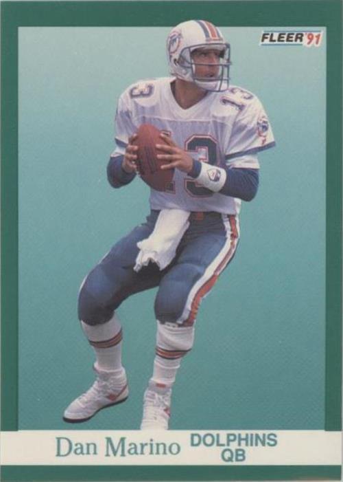 Fleer Dan Marino 1991 #124