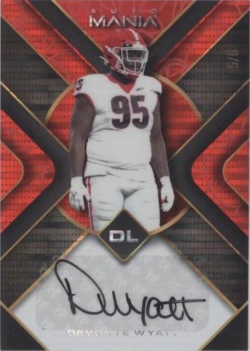 2022 Wild Card Auto Mania Devonte Wyatt #AM-TH11