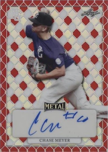 2022 Leaf Perfect Game National Showcase - Chase Meyer #MA-CM3