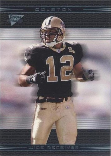 2007 Topps Performance Marques Colston #90