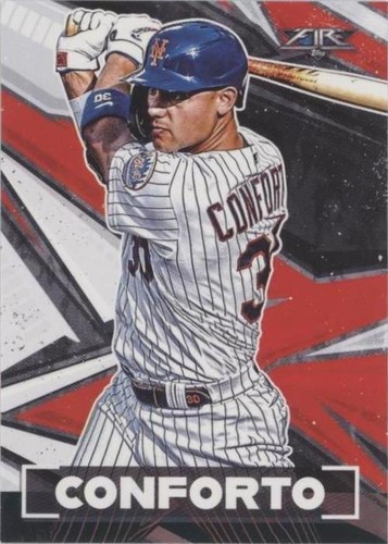 2021 Topps Fire - Michael Conforto #131