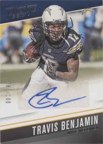 2017 Panini Prestige Travis Benjamin #45