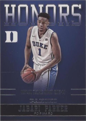 2015 Panini Duke Blue Devils - Jabari Parker #JP-DU