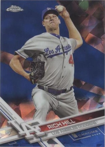 2017 Topps Chrome Sapphire Edition - Rich Hill #462