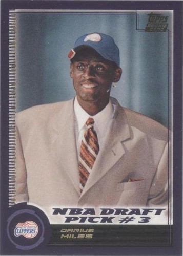2000-01 Topps - Darius Miles #127
