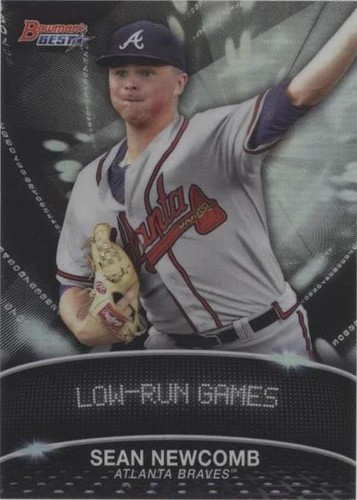 2016 Bowman's Best - Sean Newcomb #SL-SN