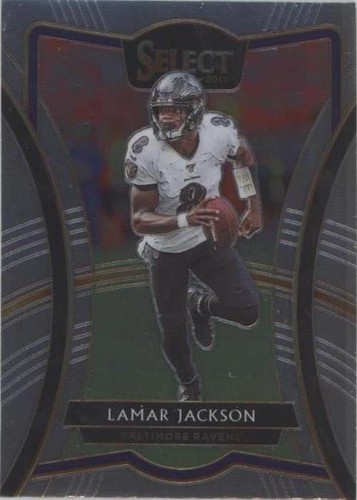 2019 Panini Select Lamar Jackson #136