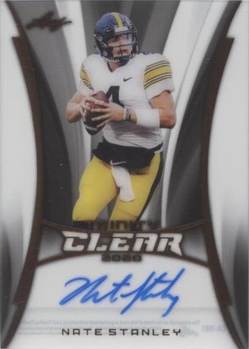 2020 Leaf Trinity Nate Stanley #CA-NS1