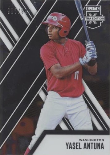 2017 Panini Elite Extra Edition - Yasel Antuna #123