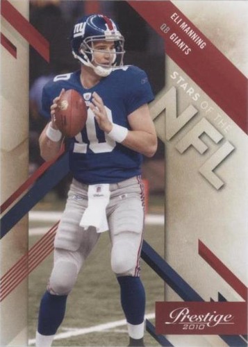 2010 Playoff Prestige Eli Manning #19